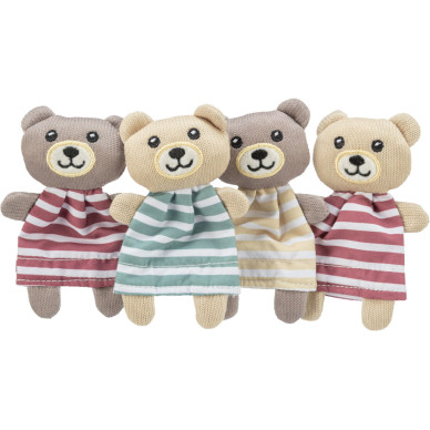 Trixie – jucărie pentru pisici, ursuleț cu catnip, 12 cm, diverse culori